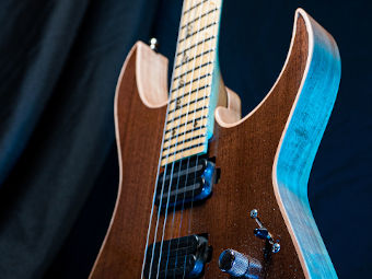 Guitarra eléctrica Battlewood.